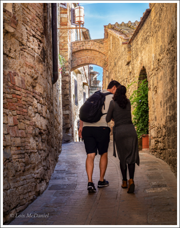 The Kiss
San Gimignano, Italy